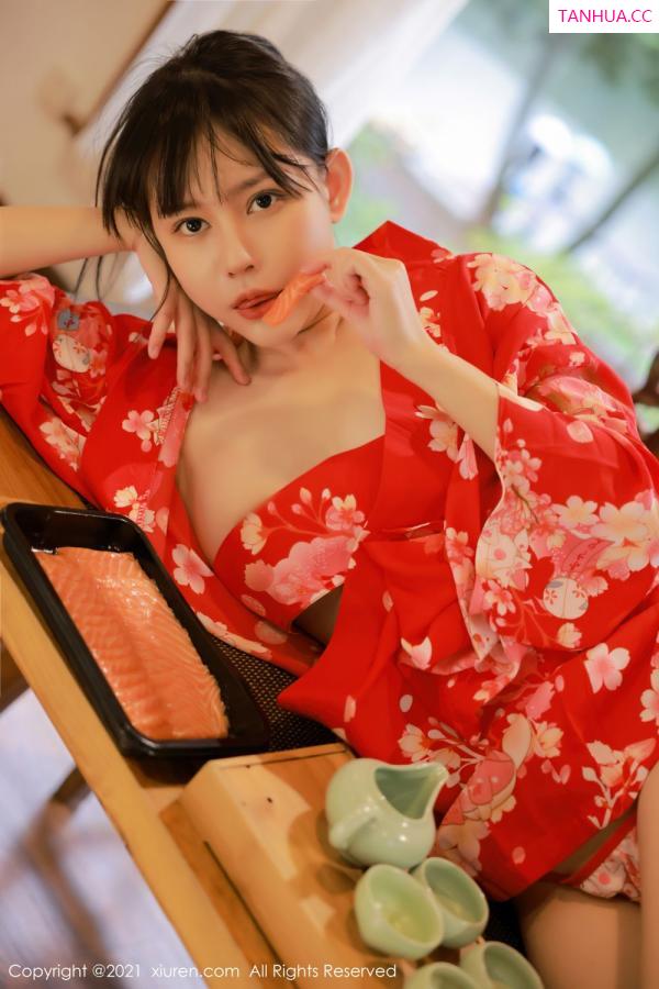 韩希蕾  [XiuRen]高清写真图 2021.10.14 No.4063 韩希蕾第9张图片